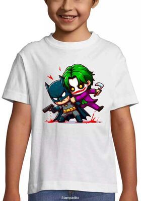 Παιδική Μπλούζα Batman & Joker - Action Duel