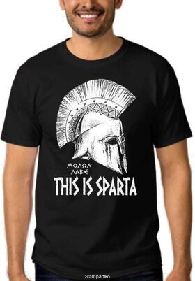 Μπλουζάκι με στάμπα Μολών Λαβέ This is Sparta