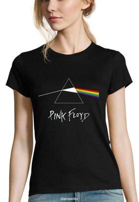 Γυναικείο Rock μπλουζάκι με στάμπα Pink Floyd Dark Side of the Moon