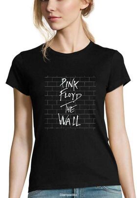 Γυναικείο Rock μπλουζάκι με στάμπα Pink Floyd The Wall