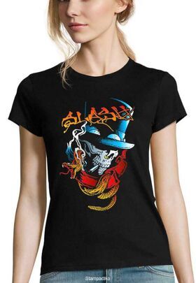 Γυναικείο Rock μπλουζάκι με στάμπα Slash Guns N' Roses