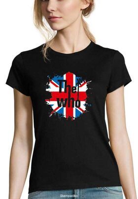 Γυναικείο Rock μπλουζάκι με στάμπα The Who