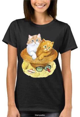 Μπλούζα t-shirt Cute Cat