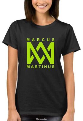 Μπλούζα t-shirt unisex με στάμπα Marcus & Martinus