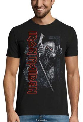 Heavy metal t-shirt με στάμπα Iron Maiden No Prayer for the Dying