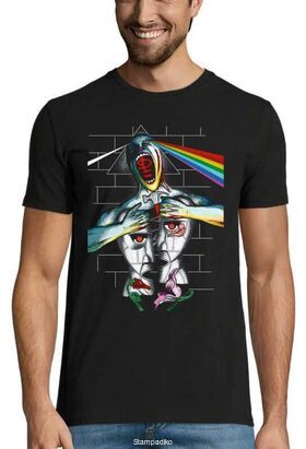 Rock t-shirt με στάμπα Pink Floyd Division Bell
