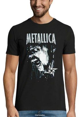 Heavy metal t-shirt με στάμπα Metallica Vintage T Shirt 90's 1999 Gods Of Metal Concert Hetfield