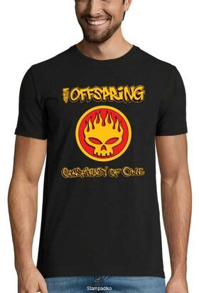 Rock Punk  t-shirt με στάμπα The Offspring Conspiracy of One