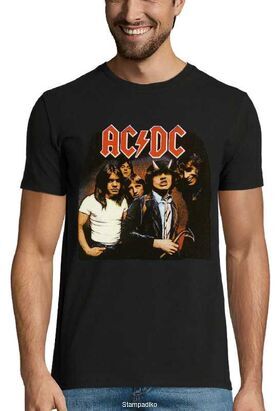 Rock t-shirt με στάμπα AC/DC Highway to Hell