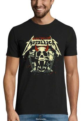Heavy metal t-shirt με στάμπα Metallica We Don't Give a Shit!