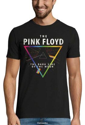 Rock t-shirt με στάμπα Pink Floyd The Dark Side of the Moon