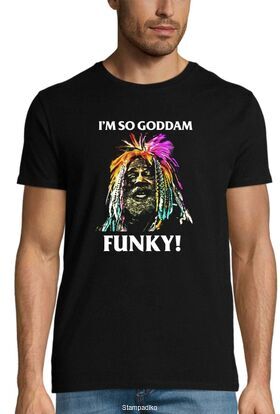 Μπλούζα T-Shirt με στάμπα Funkadelic “I’m So Goddam Funky!”