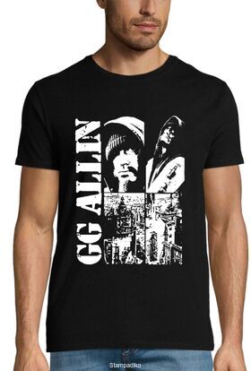 Μπλούζα με στάμπα GG Allin T-Shirt – Punk Rock Legend