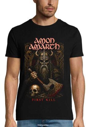 Μπλούζα με στάμπα Skull Warrior - Hellfire War Scene Design