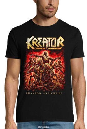 Μπλούζα με στάμπα Kreator Thrash Metal - Phantom Antichrist Official Album Art