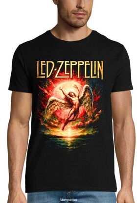 Μπλούζα με στάμπα Led Zeppelin - Swan Song Icarus Artwork
