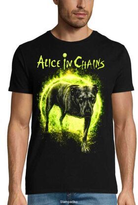 Μπλούζα με στάμπα Alice In Chains - Tripod Dog Artwork