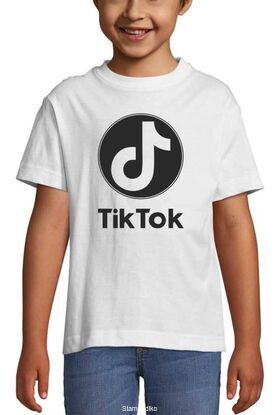 Μπλούζα t-shirt unisex με στάμπα Tik Tok
