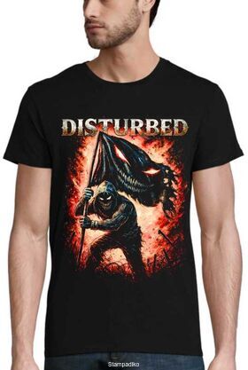 Μπλούζα με στάμπα Disturbed "The Guy with Flag" - Heavy Metal