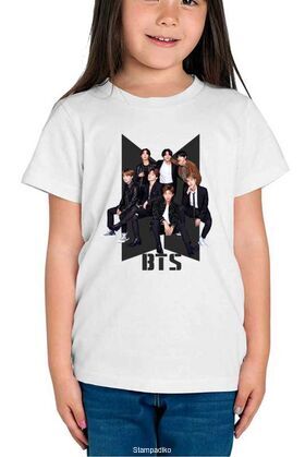 Mπλούζα με στάμπα BTS