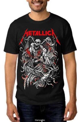 Rock t-shirt Metallica The Devil Wears