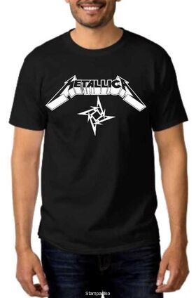 Heavy Metal t-shirt Metallica 3D Logo