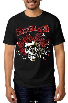 Rock t-shirt με στάμπα Grateful Dead