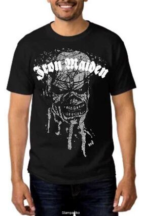 Heavy metal με στάμπα Iron Maiden