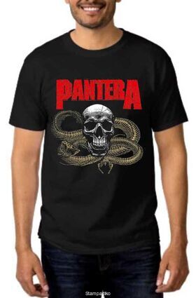 Rock t-shirt Pantera Snake