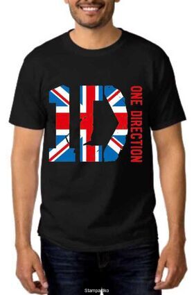 Pop Rock t-shirt με στάμπα One Direction
