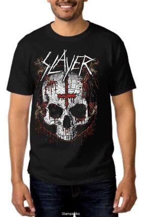 Rock t-shirt  Slayer Ritual Skull
