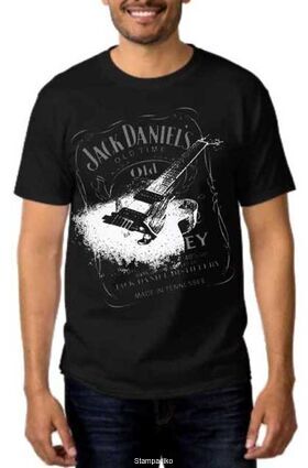Rock t-shirt jack daniels