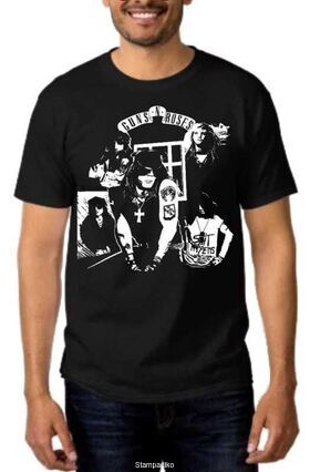 Rock t-shirt με στάμπα Guns N' Roses