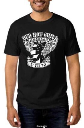 Rock t-shirt Red Hot Chili Peppers By The Way