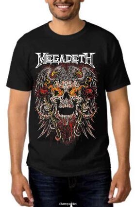 Rock Black t-shirt Megadeth
