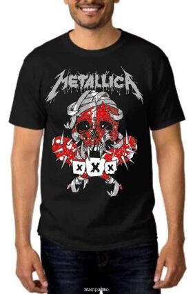Rock Black t-shirt METALLICA Seek & Destroy