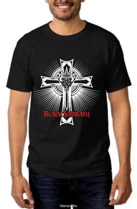 Rock t-shirt με στάμπα Black Sabbath Rules Of Hell