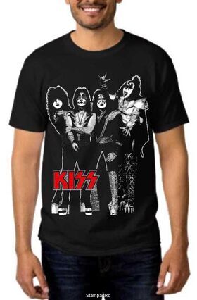 Rock t-shirt με στάμπα Kiss Rock Am Ring
