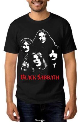 Rock t-shirt με στάμπα Black Sabbath Breaking The Band
