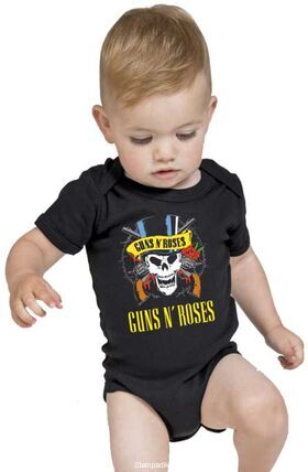 Παιδικό φορμάκι με στάμπα Guns N' Roses Music November Rain