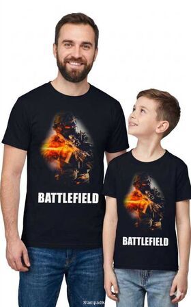 Μπλούζα με στάμπα Battlefield Soldier - Gaming Edition