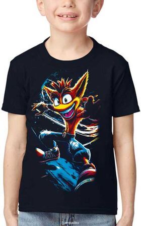 Μπλούζα Crash Bandicoot Spin Attack - Παιδική & Unisex
