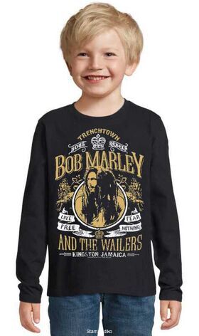 Παιδικό μπλουζάκι με στάμπα Bob Marley and The Wailers