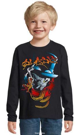 Παιδικό μπλουζάκι με στάμπα Guns N Roses Slash