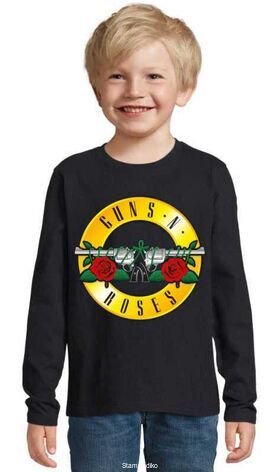 Παιδικό μπλουζάκι με στάμπα Guns N Roses