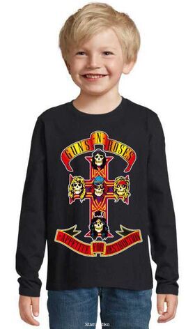 Παιδικό μπλουζάκι με στάμπα Guns N Roses
