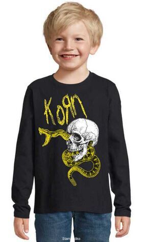 Παιδικό μπλουζάκι με στάμπα Korn