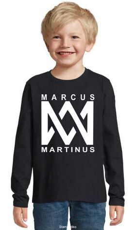 Παιδικό μπλουζάκι με στάμπα Marcus & Martinus