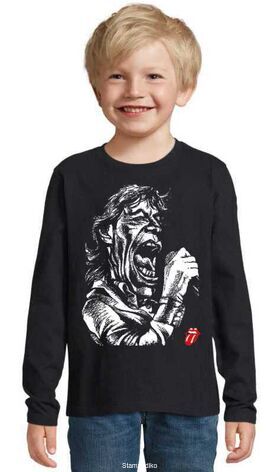 Παιδικό μπλουζάκι με στάμπα Rolling Stones