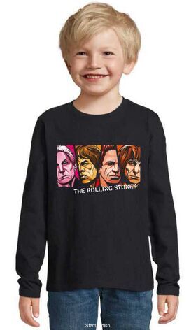 Παιδικό μπλουζάκι με στάμπα Rolling Stones